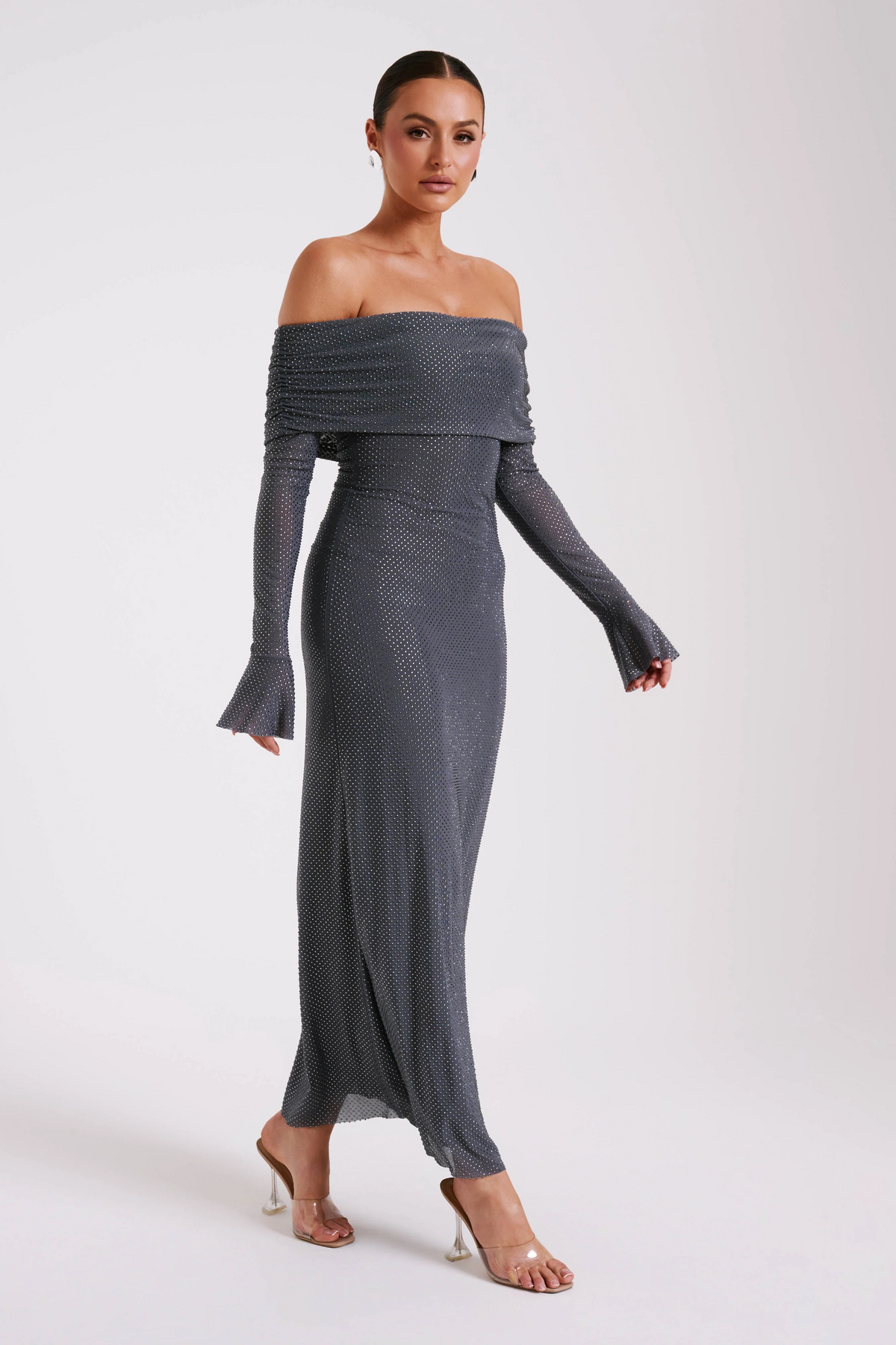 Estelle | Off-Shoulder Maxi Dress