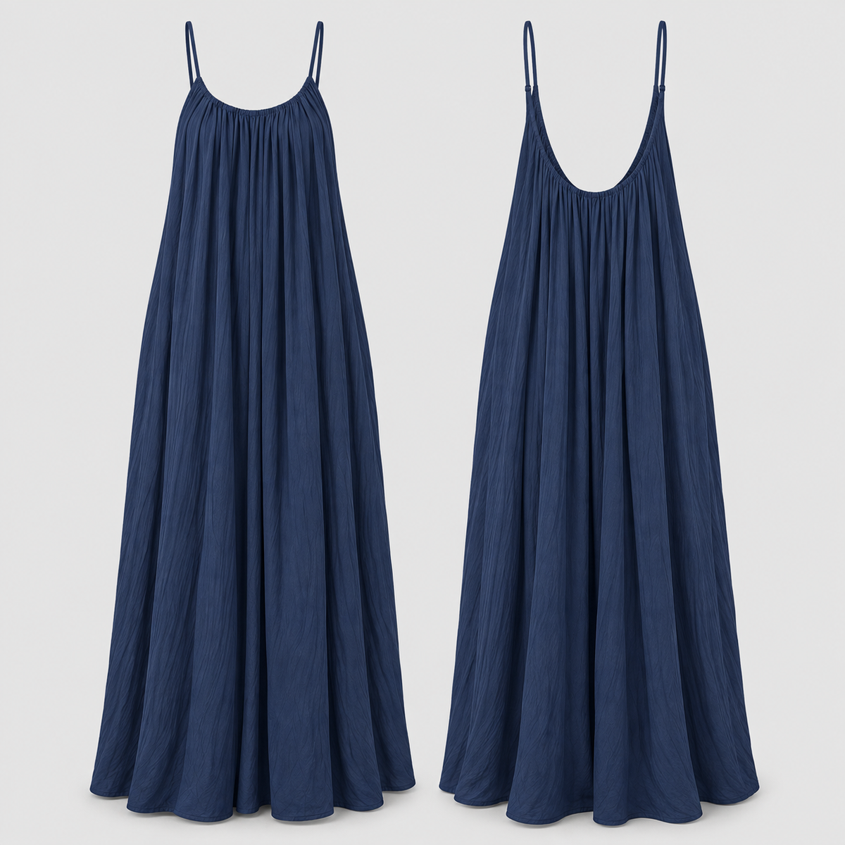 Geneviève – V-Back Flowing Maxi Dress