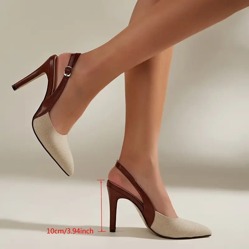 Dahlienne Pointed-Toe Stiletto Heels