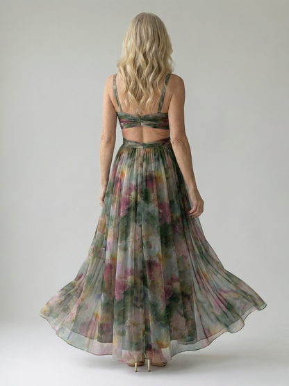 Isabella - Wrap Maxi Dress