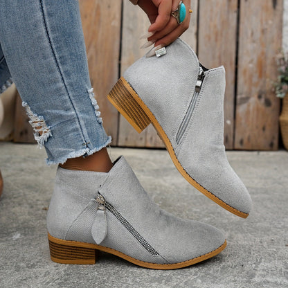 Federica | Elegant Suede Ankle Boots