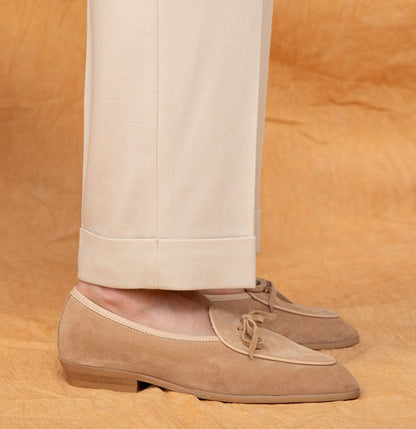 Amalfi Suede Belgian Loafers