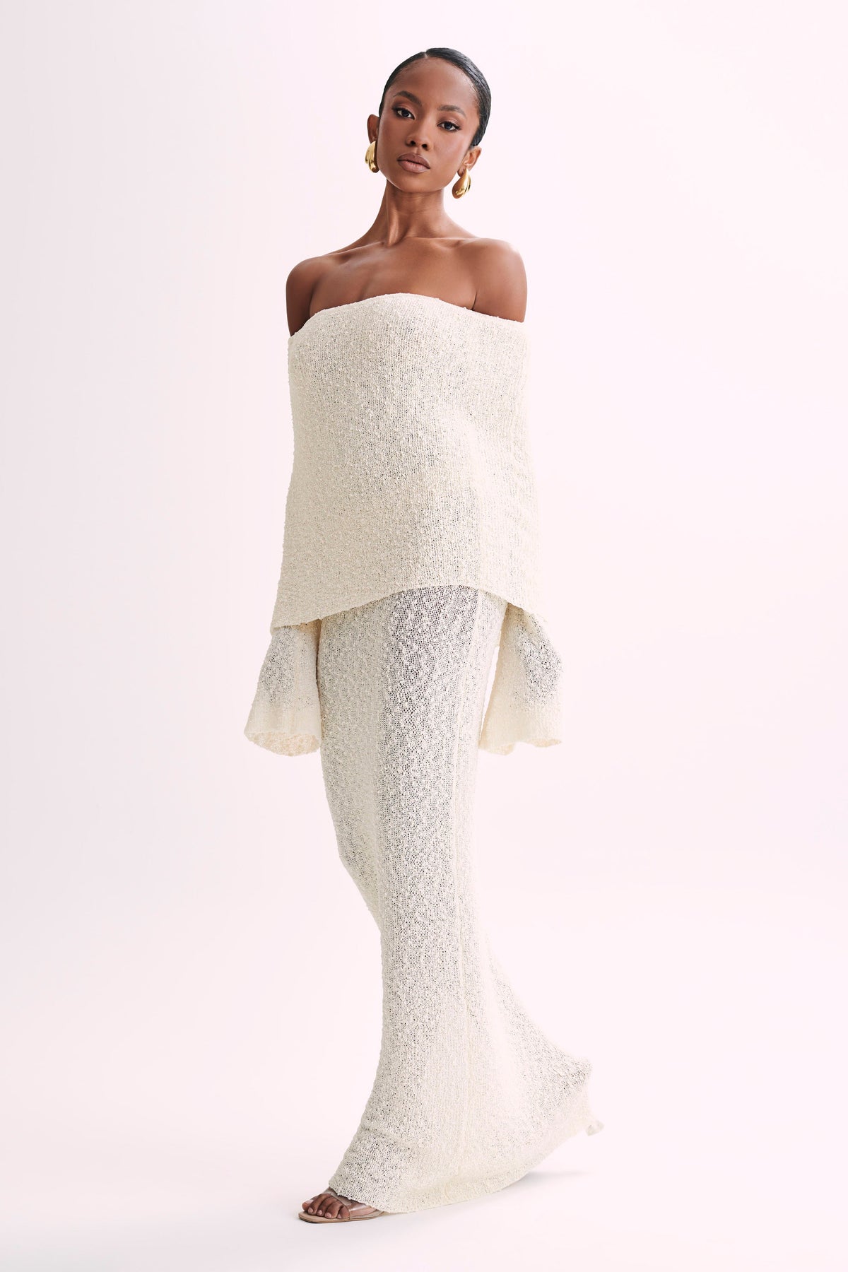 Camille | Off-Shoulder Knit Set