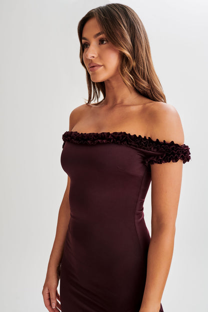 Rosalie | Ruffle Maxi Dress