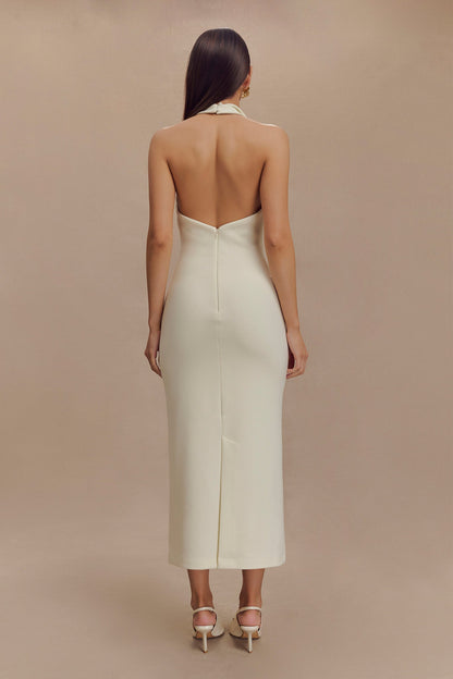 Audrey | Halter Midi Dress