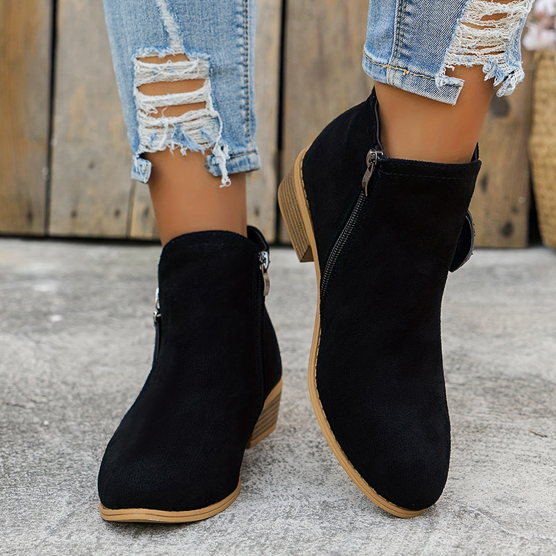 Federica | Elegant Suede Ankle Boots