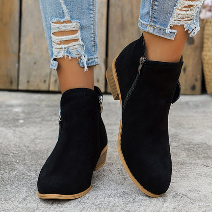 Federica | Elegant Suede Ankle Boots