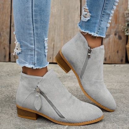 Federica | Elegant Suede Ankle Boots