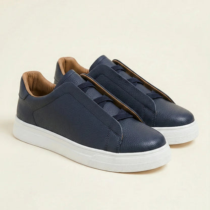 Foley Leather Court Trainer