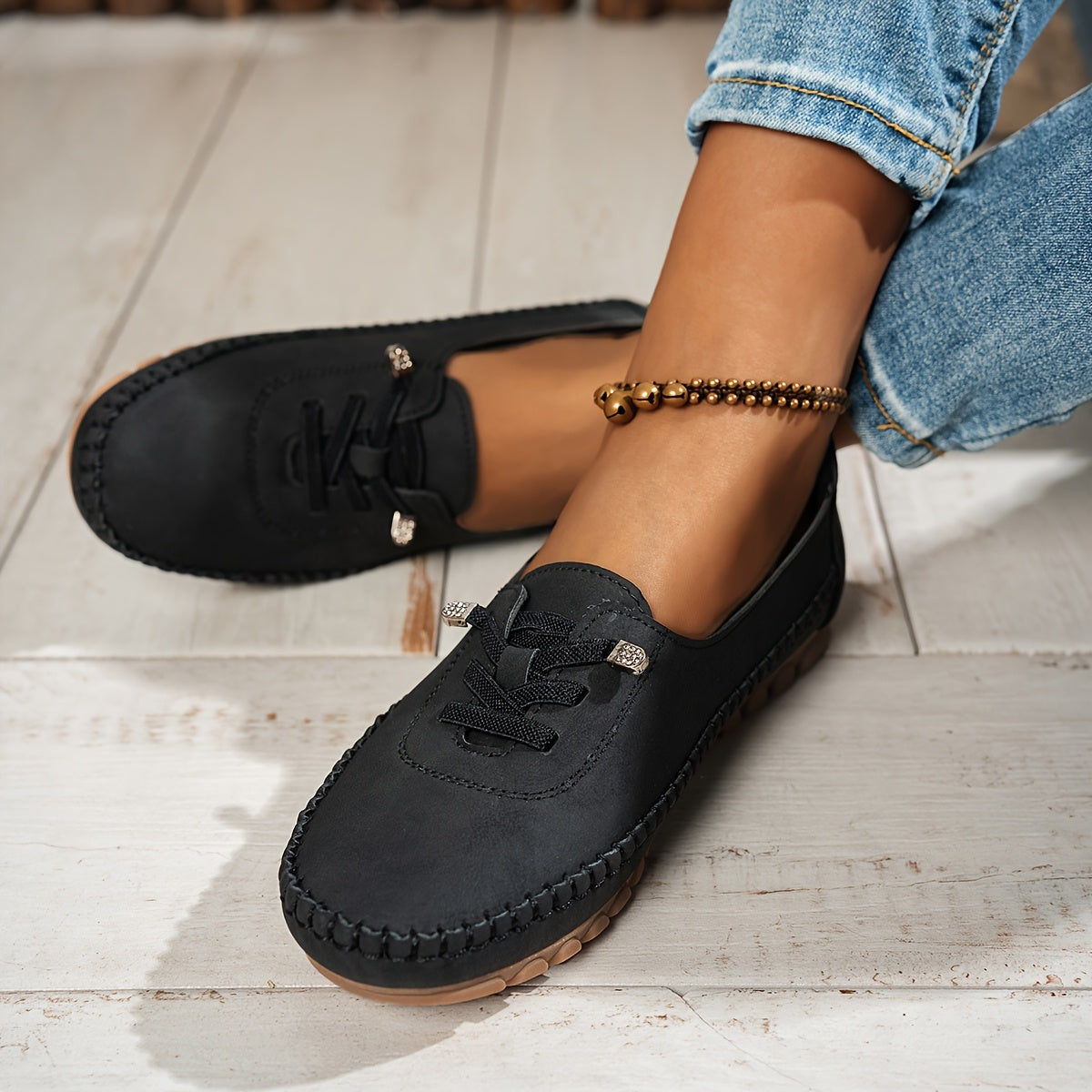 Francesca | Comfort Moccasins for Sensitive Feet