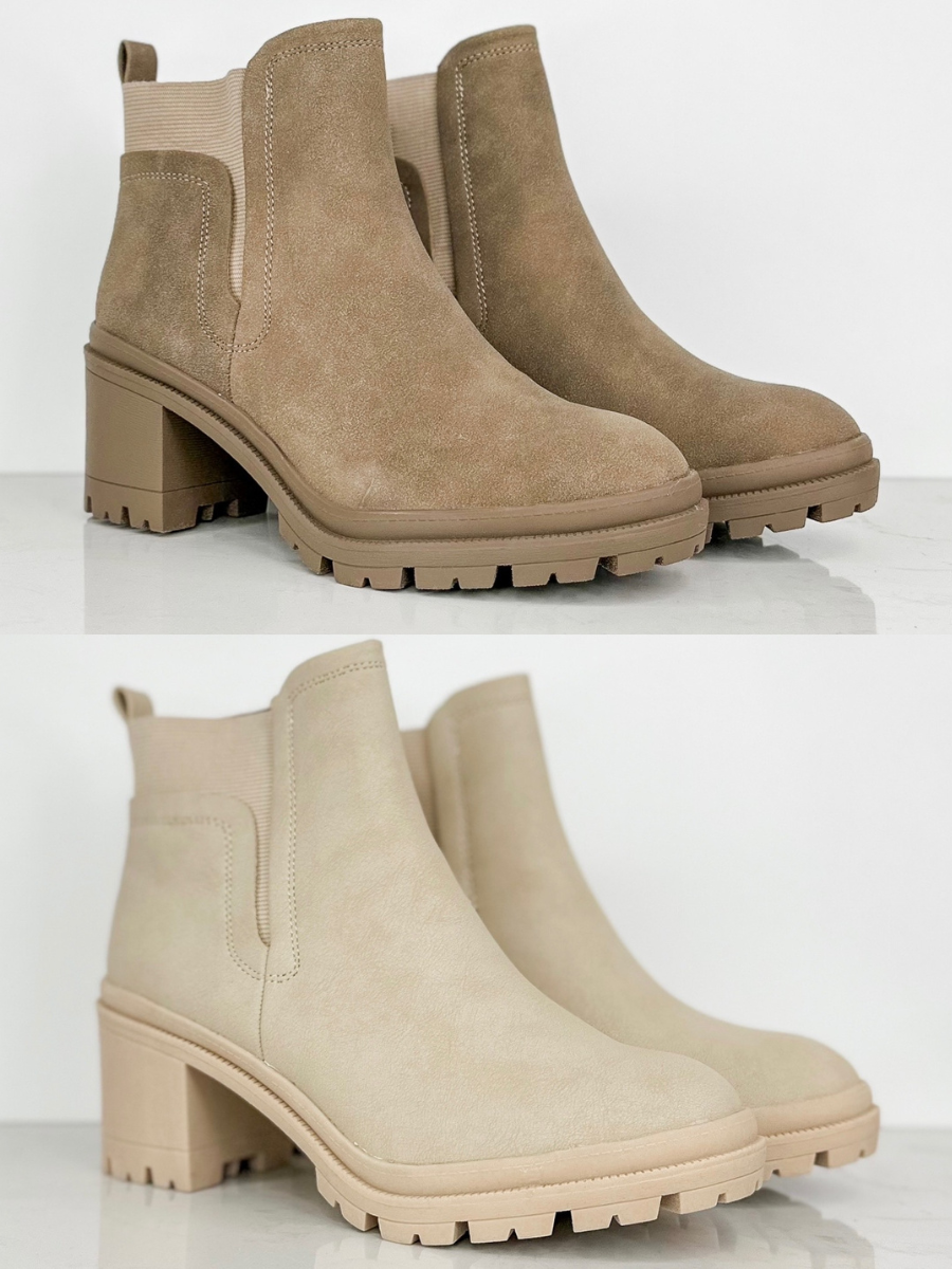 Modern Woman Faux Suede Booties