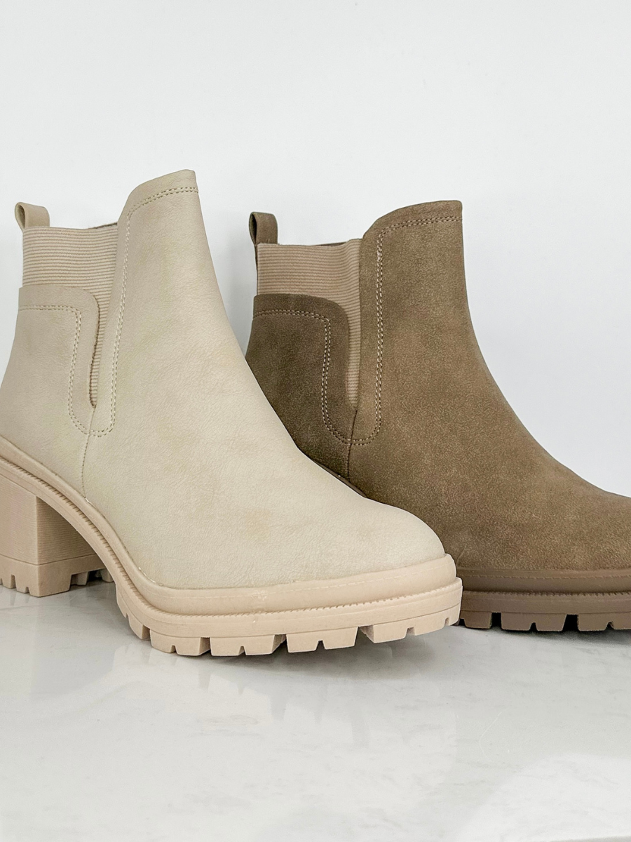 Modern Woman Faux Suede Booties