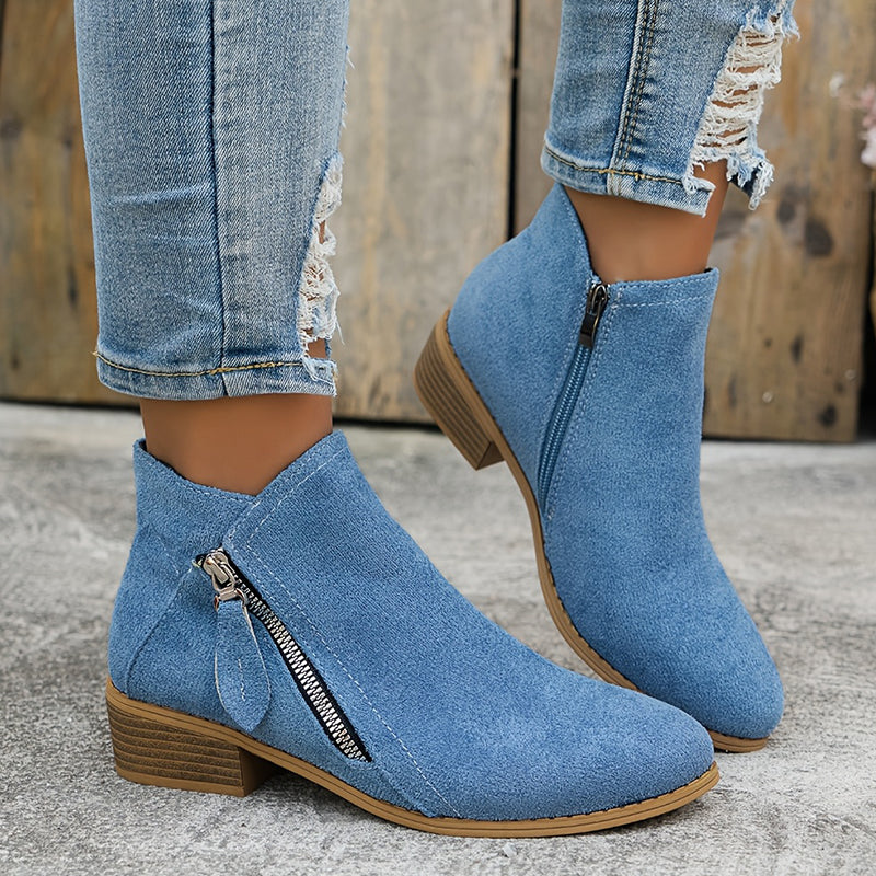 Federica | Elegant Suede Ankle Boots