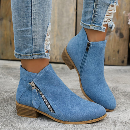 Federica | Elegant Suede Ankle Boots