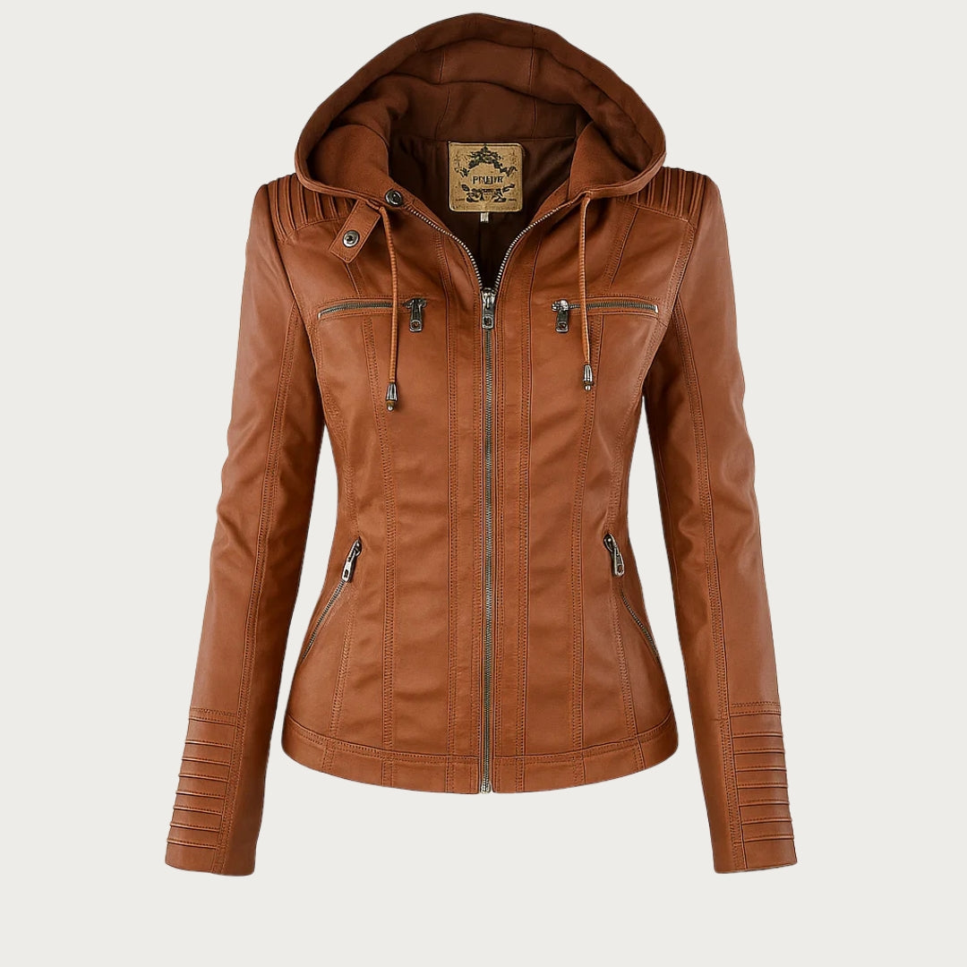 Flavia | Sturdy and Elegant Leather Jacket