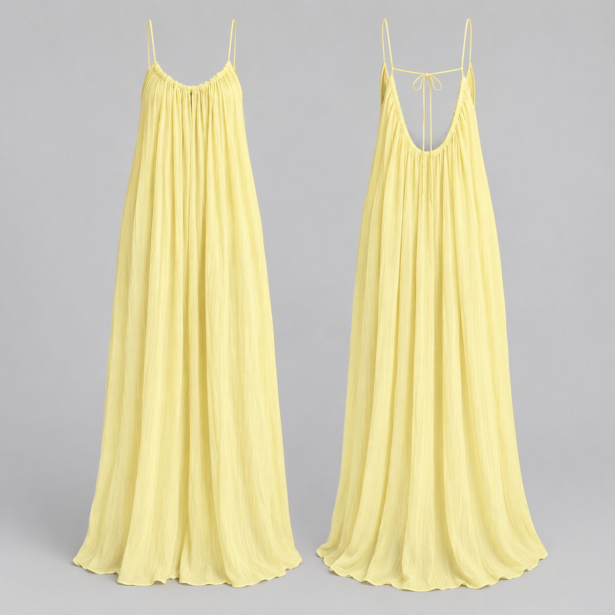 Chloé – V-Back Flowing Maxi Dress