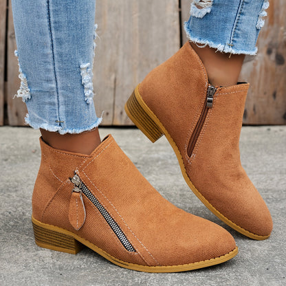 Federica | Elegant Suede Ankle Boots