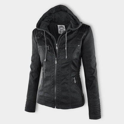 Flavia | Sturdy and Elegant Leather Jacket