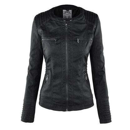 Flavia | Sturdy and Elegant Leather Jacket