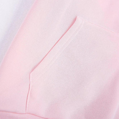 Front Pocket Button-Down Hoodie