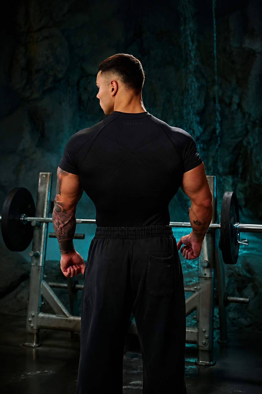YLA Batman Compression Tees