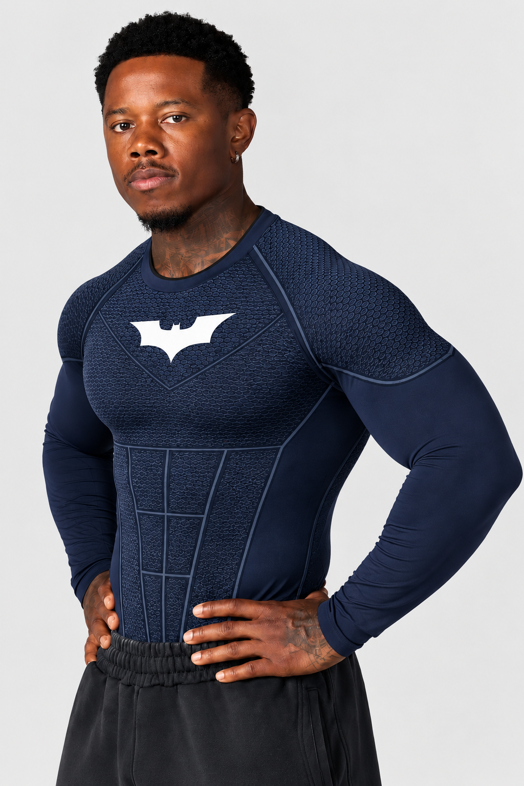 YLA Batman Compression Longsleeves