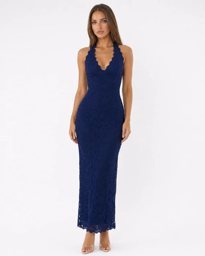 Amoura Lace Maxi Dress