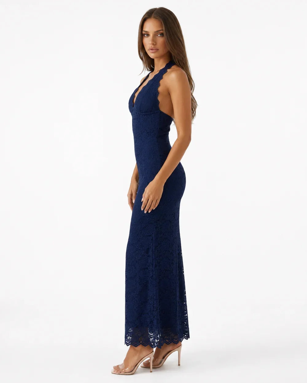 Amoura Lace Maxi Dress