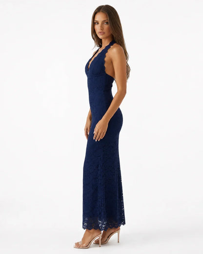 Amoura Lace Maxi Dress