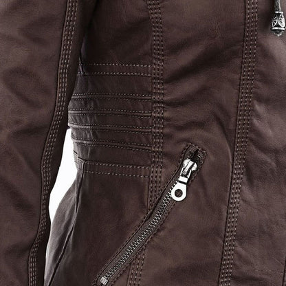 Flavia | Sturdy and Elegant Leather Jacket