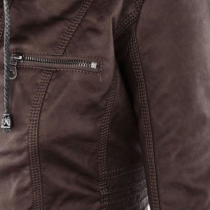Flavia | Sturdy and Elegant Leather Jacket