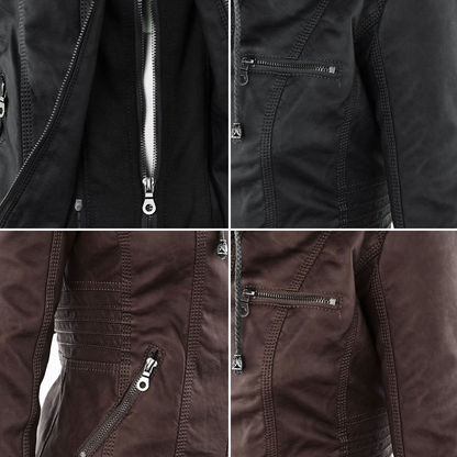 Flavia | Sturdy and Elegant Leather Jacket
