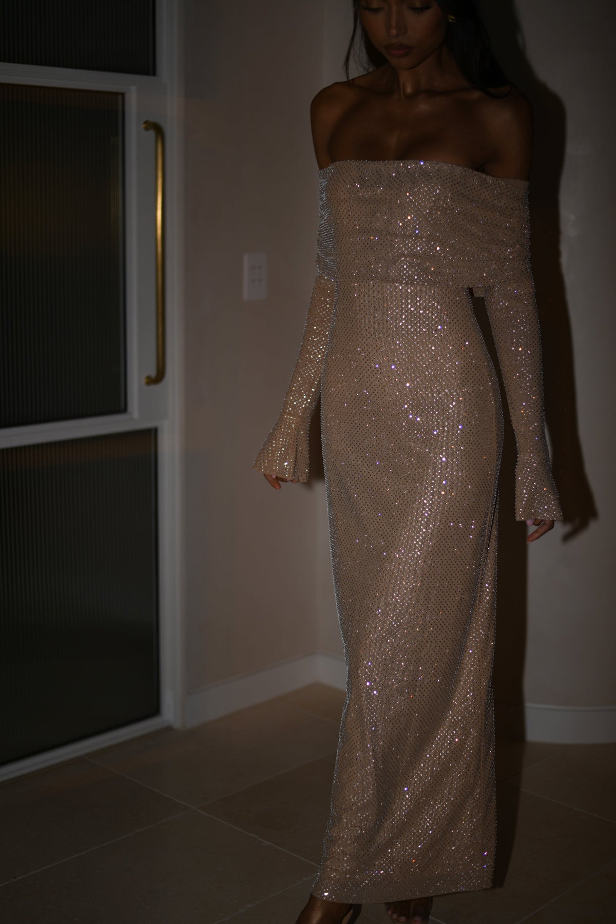 Estelle | Off-Shoulder Maxi Dress