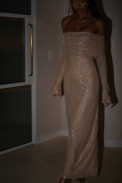 Estelle | Off-Shoulder Maxi Dress