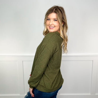 Ribbed Long Sleeve Avery Mae Top
