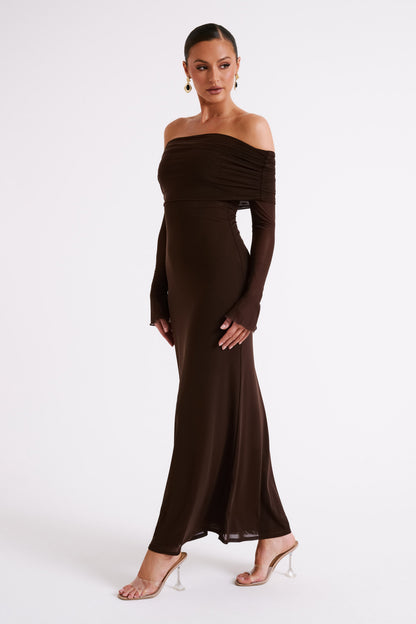 Valentina | Off-Shoulder Maxi Dress