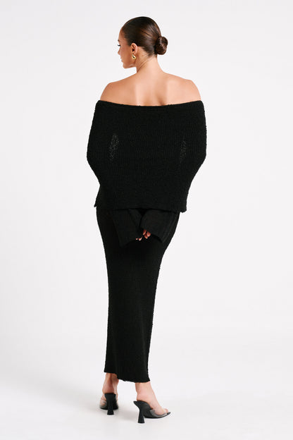 Camille | Off-Shoulder Knit Set