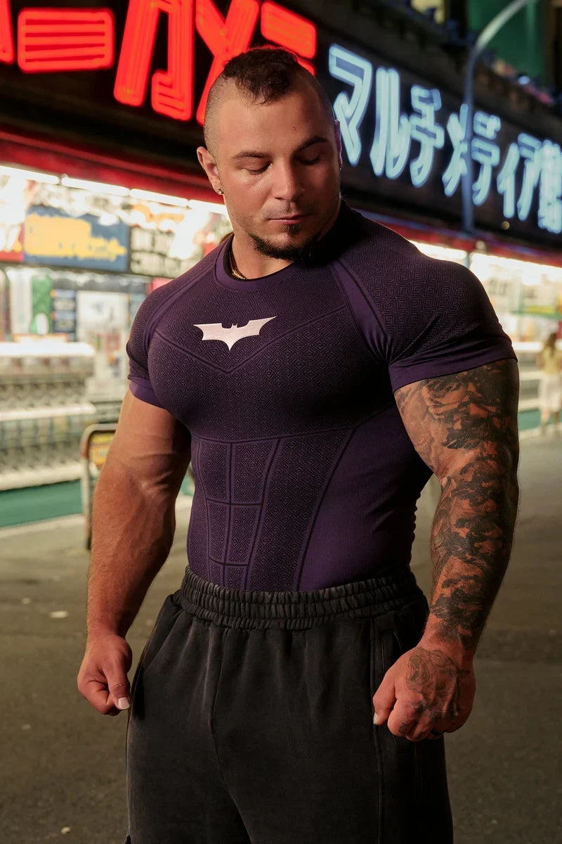 YLA Batman Compression Tees