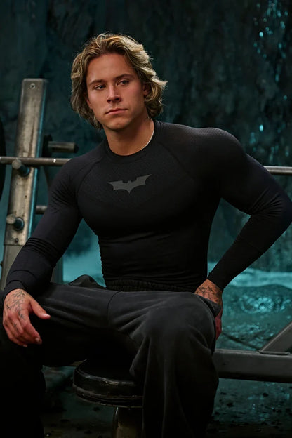 YLA Batman Compression Longsleeves