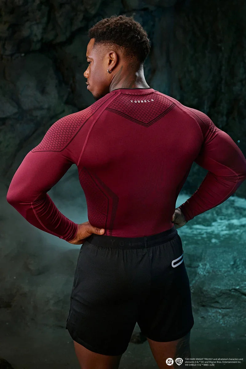 YLA Batman Compression Longsleeves