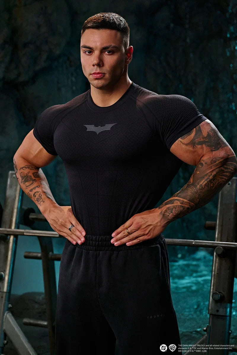 YLA Batman Compression Tees