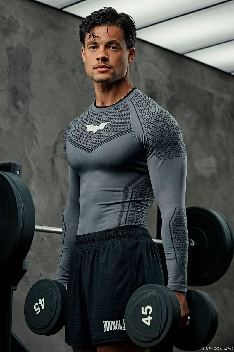 YLA Batman Compression Longsleeves