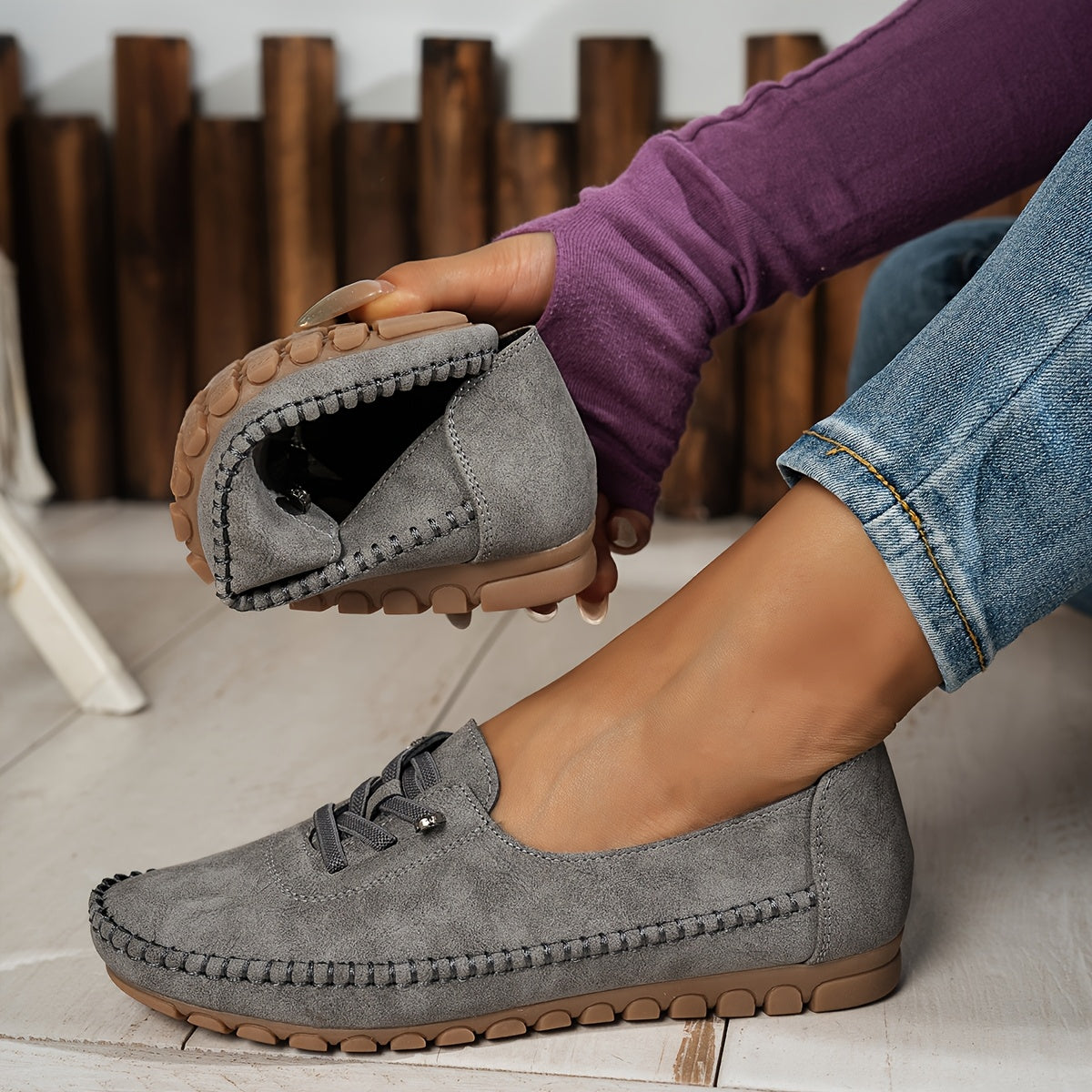 Francesca | Comfort Moccasins for Sensitive Feet