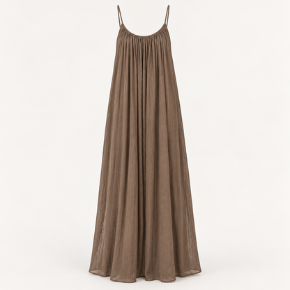 Élodie – Backless Halter Neck Maxi Dress