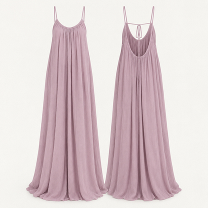Améliane – V-Back Flowing Maxi Dress