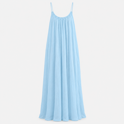 Léonie – V-Back Flowing Maxi Dress