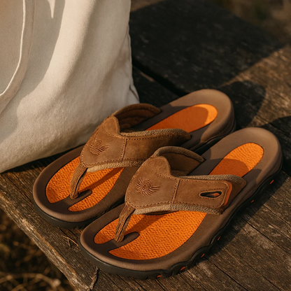 LANGFORD LEATHER SANDALS