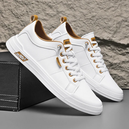 HARRINGTON LEATHER TRAINERS
