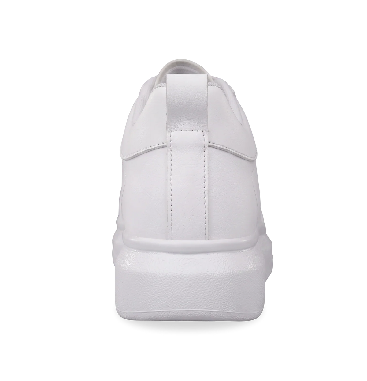 Bianco – Hidden Lift Leather Sneakers