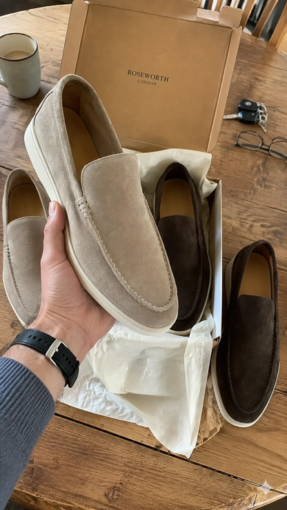 Sloane | Elegant Suede Loafers